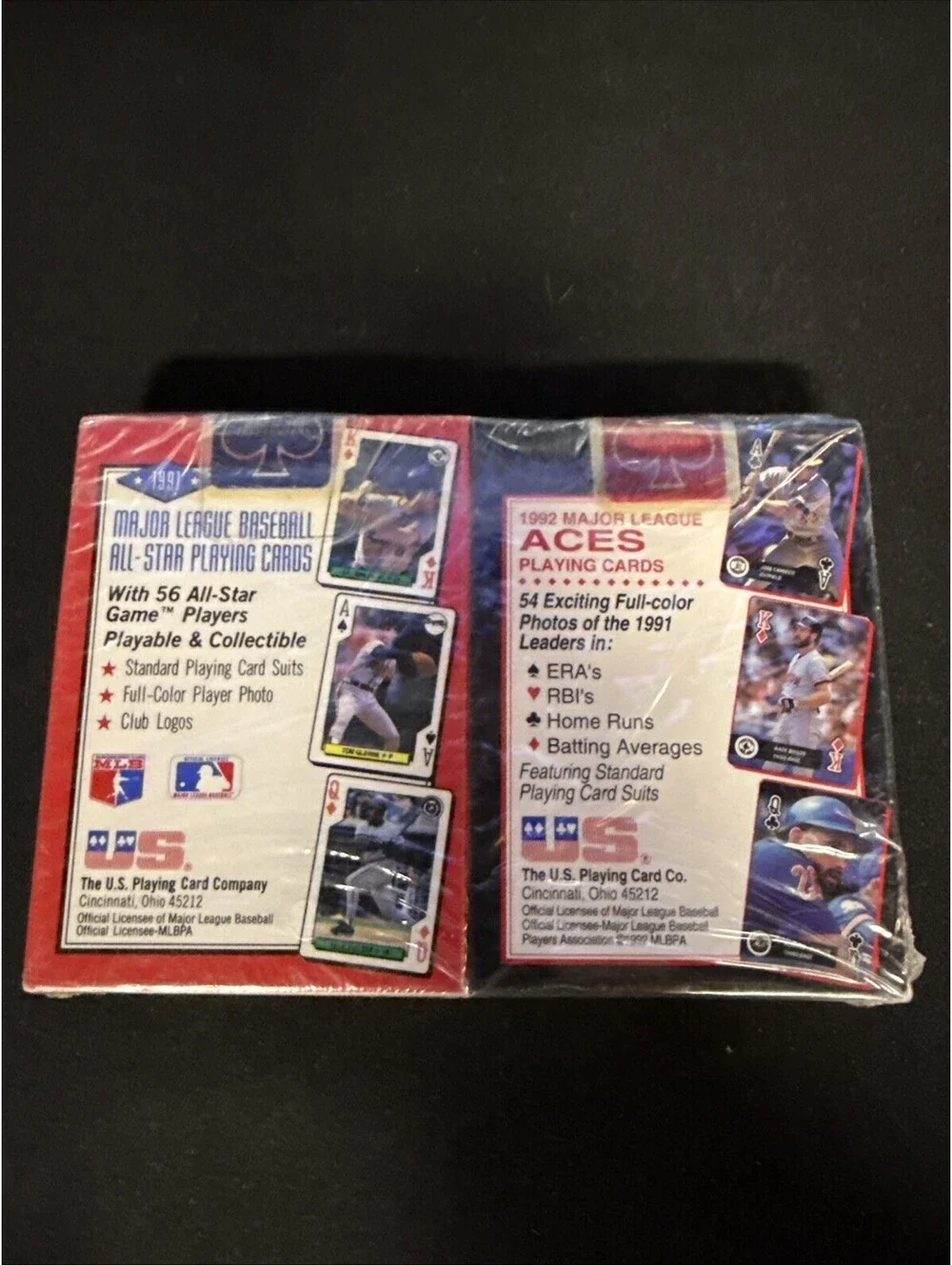 1991-1992 Baseball Playing Cards Sealed